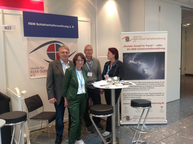 Stand des Vereins auf der Jahrestagung der Deutschen Gesellschaft für Neurologie in Stuttgart 2019
